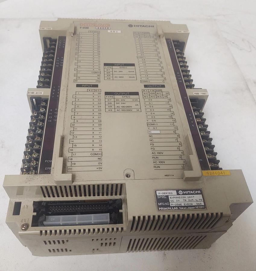 Used 🔥Hitachi P-250E Hizac Exezo Expansion Unit 24VDC