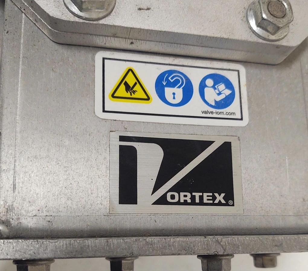 Used đŸ”¥SALINA VORTEX DR2-2AL-SL-MG-PET DIVERTER SLIDE GATE VALVE PNUMATIC CYLINDER 2"