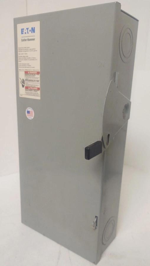 Used 🔥EATON CUTLER HAMMER 100A FUSED SAFETY SWITCH DISCONNECT 240 VAC 30 HP DG323NGB