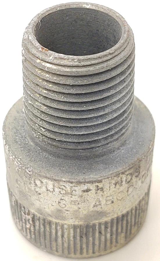 🔥10 Eaton Crouse-Hinds REA12 SA, Explosion Proof IMC/Rigid Reducer, 1/2 x 3/4