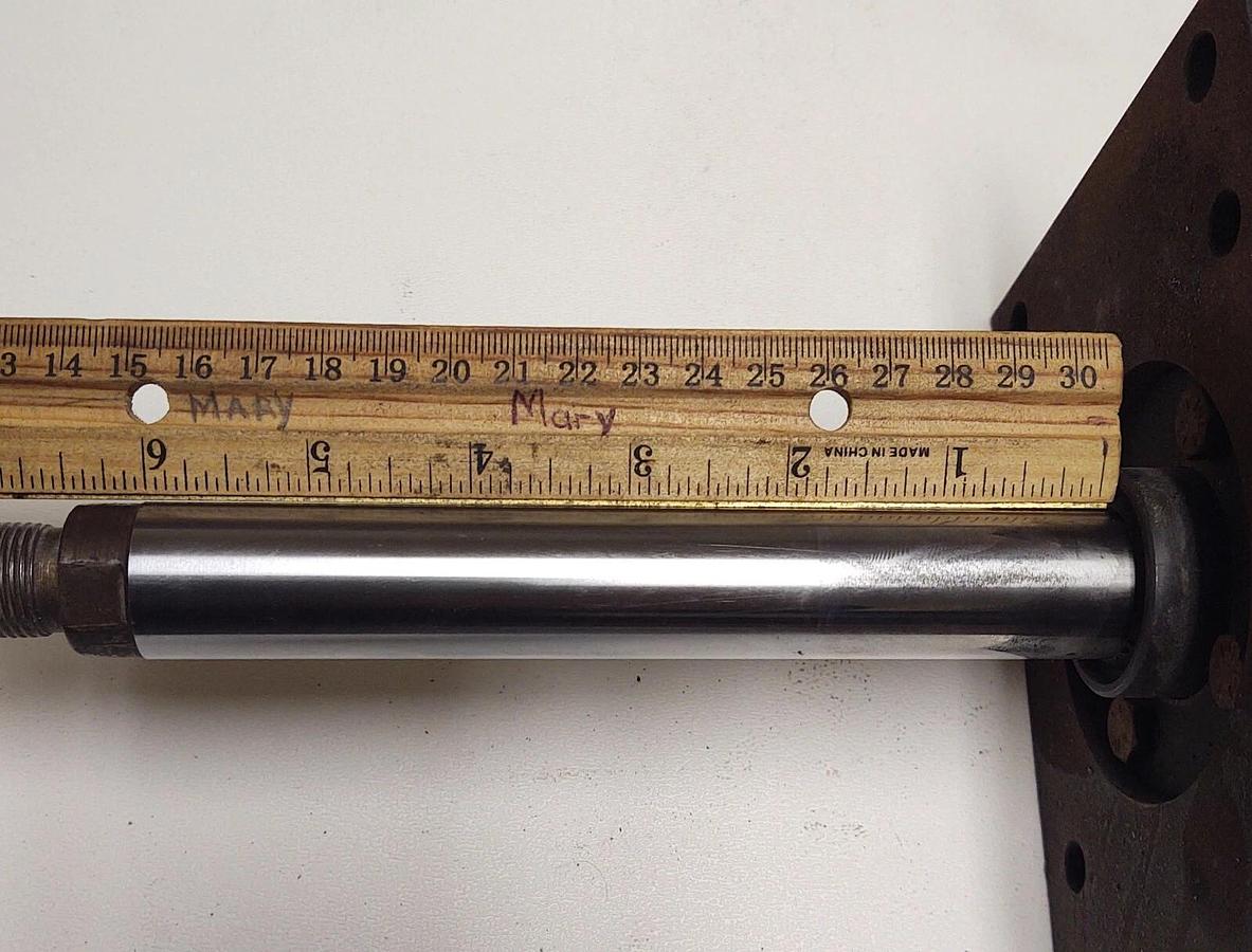 Used Vickers, TJ Air Cylinder, 3-1/2" Bore, 2" Stroke, 250 PSI, Flange Mount 3.5" 4"