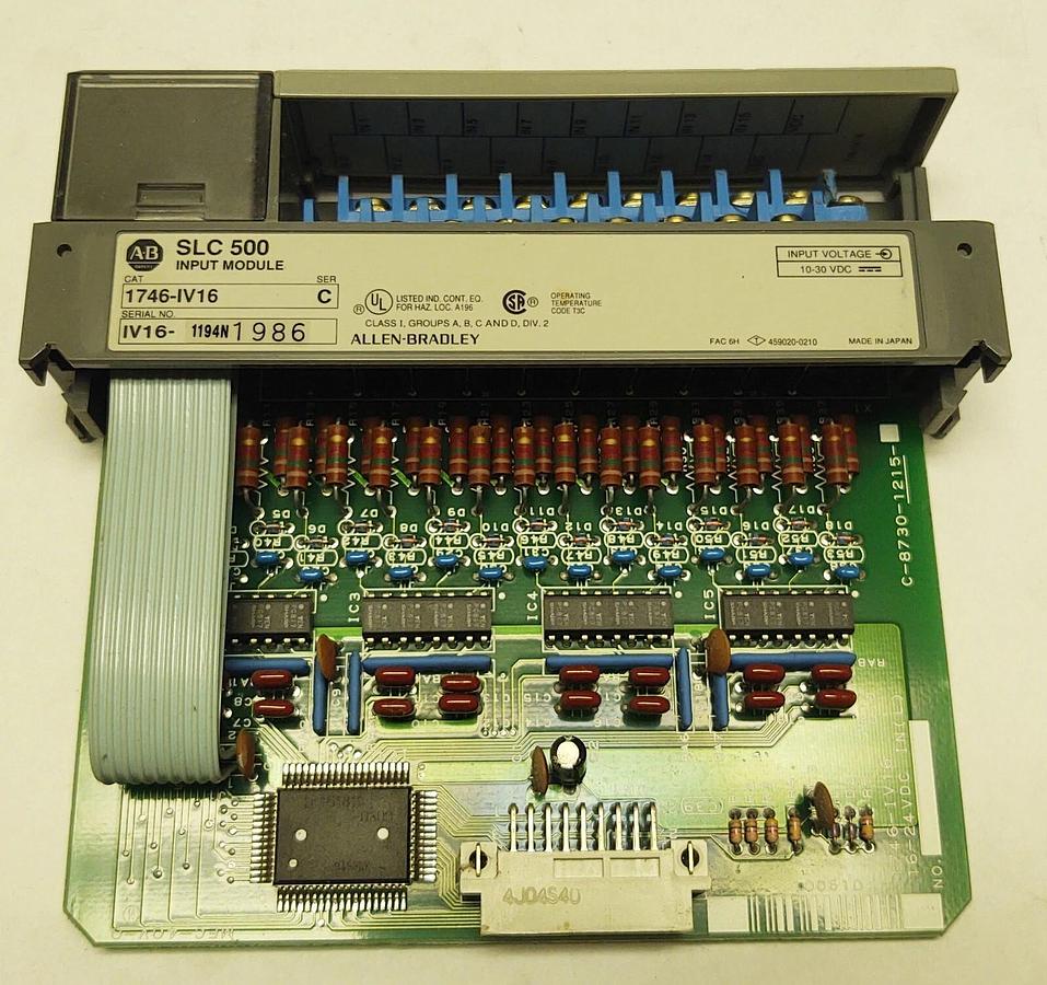 Used Allen Bradley 1746-IV16-C Used Input Module SLC500 Series C