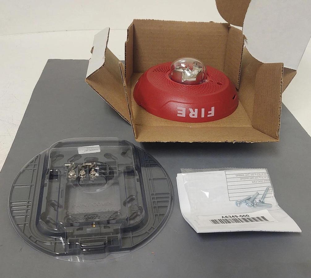 🔥System Sensor PC2RL Ceiling Horn Strobe Red 2-Wire 783863047428