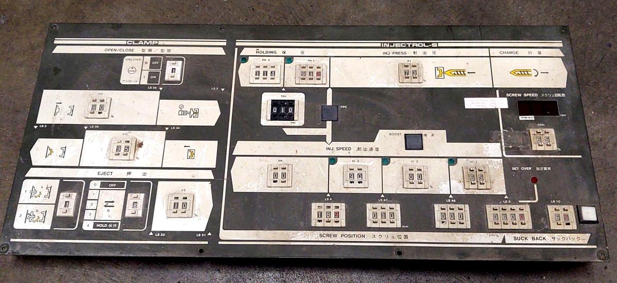 Used 🔥TOSHIBA Control Panel Injection Molding Machine Thumb Wheels