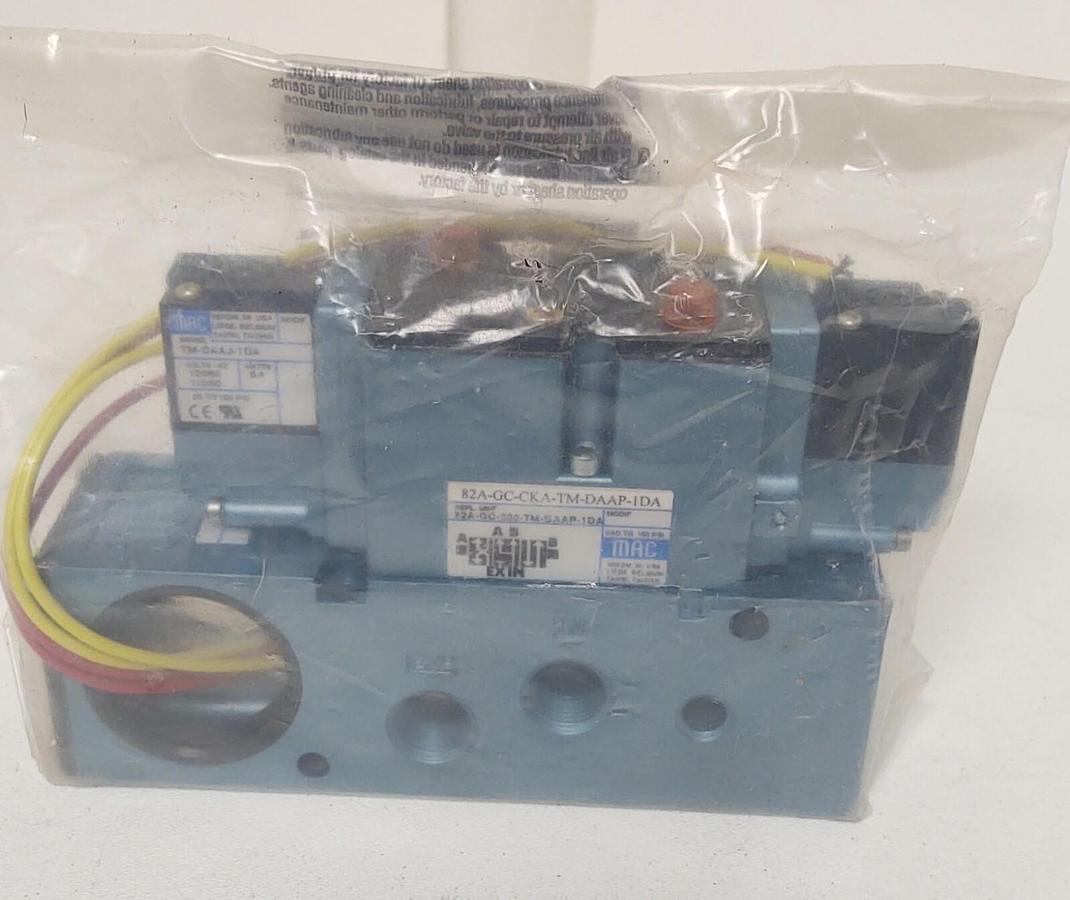 🔥MAC Air Valve 82A-GC-CKA-TM-DAAP-1DA, 120V Coil TM-DAAJ-1DA