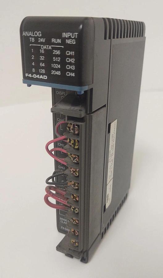 Used 🔥DIRECT LOGIC FACTS ENGINEERING F4-04AD ANALOG INPUT MODULE