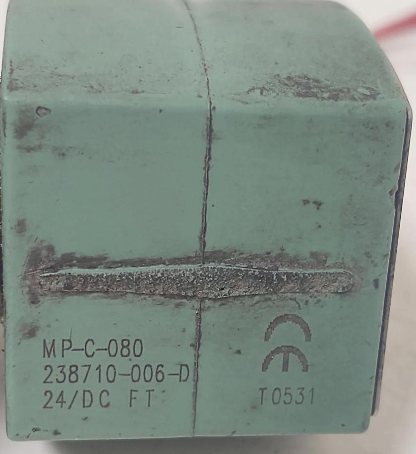 Used 🔥ASCO 8210G94 Red-Hat COIL 24VDC 1/2" Pipe