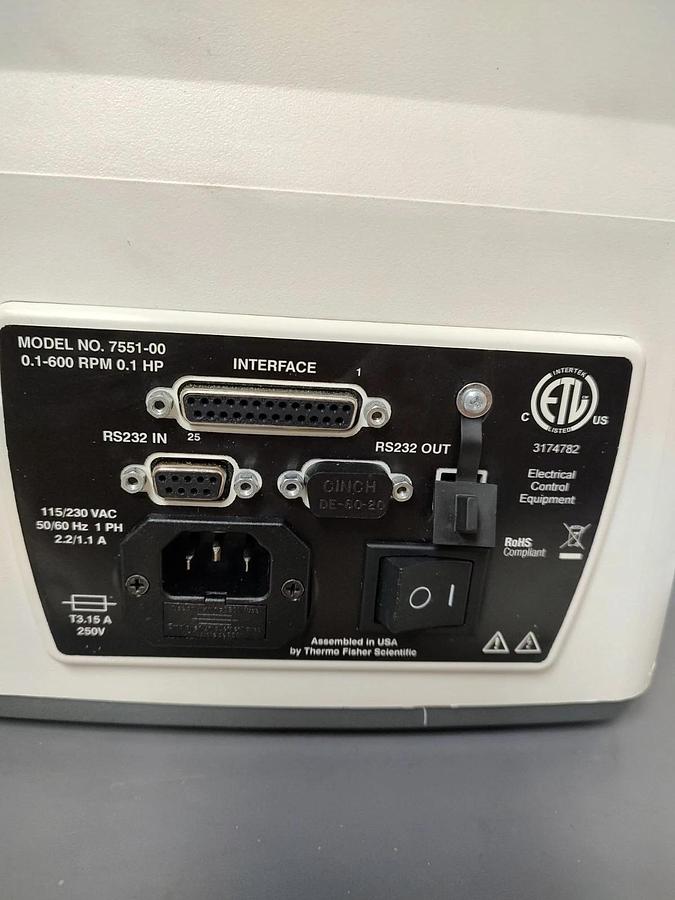 Used 🔥TESTED - COLE PARMER MASTERFLEX L/S 7551-00 Peristaltic Pump #11