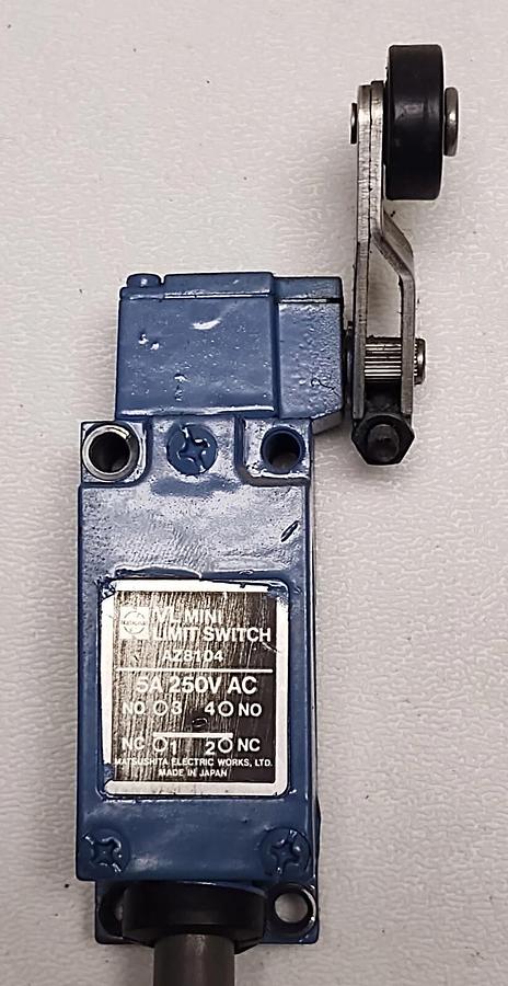 Used Matsushita AZ8104 VL Mini Limit Switch Die Cast Body