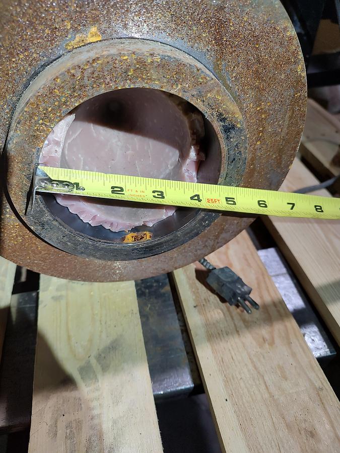 Used 4-1/2" Hydraulic Screen Changer for Extruder