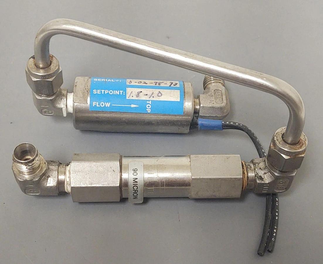 Used 🔥NTRON PASSIVE SWITCHING DEVICE 90 Microm Filter SETPOINT 1.8-1.0