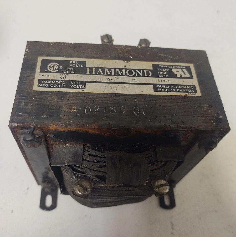 Used 🔥 HAMMOND 124624 TRANSFORMER INPUT 200/230/460 OUTPUT 24 VA250