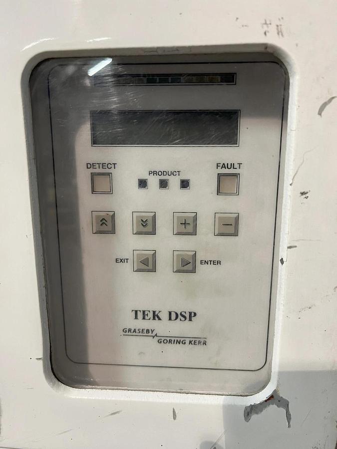 Used Graseby Goring Kerr Gravity flow through 3" Metal Detector TEK DSP Drop 402c-3