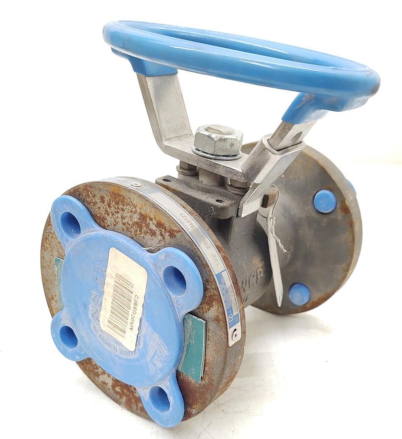 🔥 NEW Jamesbury, WCB 1-1/2" Ball Valve, 5" Flange, CSTL, P/N: 7150312236XTZ1