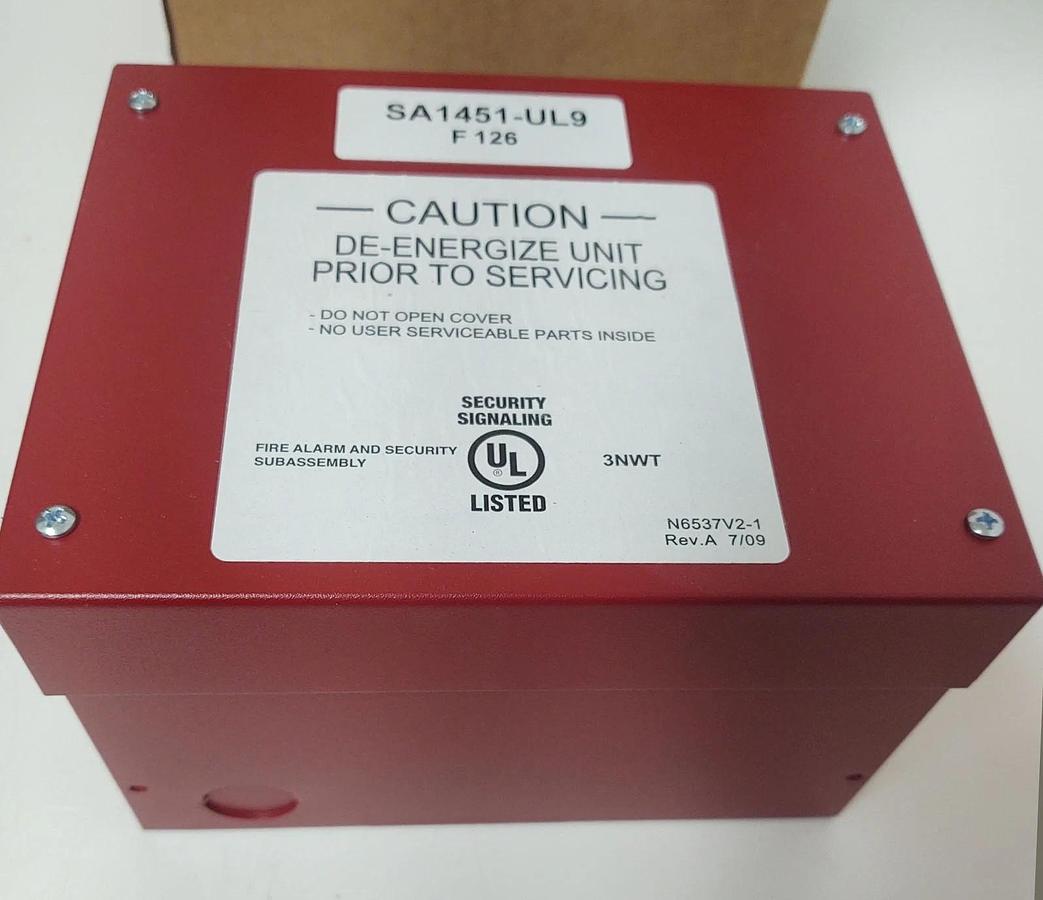 🔥NEW Honeywell SA1451-UL9 Fire Alarm Transformer F126