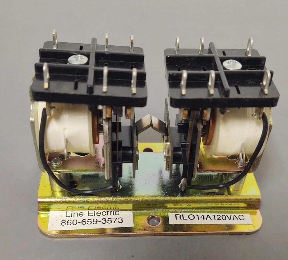 🔥NEW General Electro Line Electric RLO14A 120VAC Relay Unit 80110