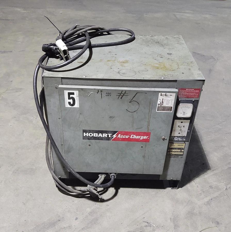 Used 🔥Hobart Forklift Battery Charger 725C3-18, 36V 18 Cells 145A,  3ph 208/240/480