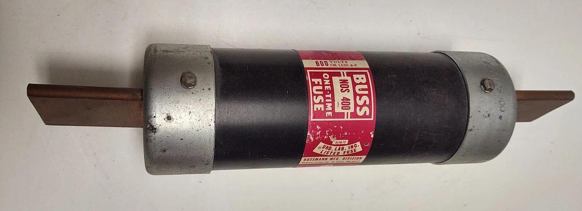 Bussmann Fusetron NOS-400 AMP 600VAC Fuse