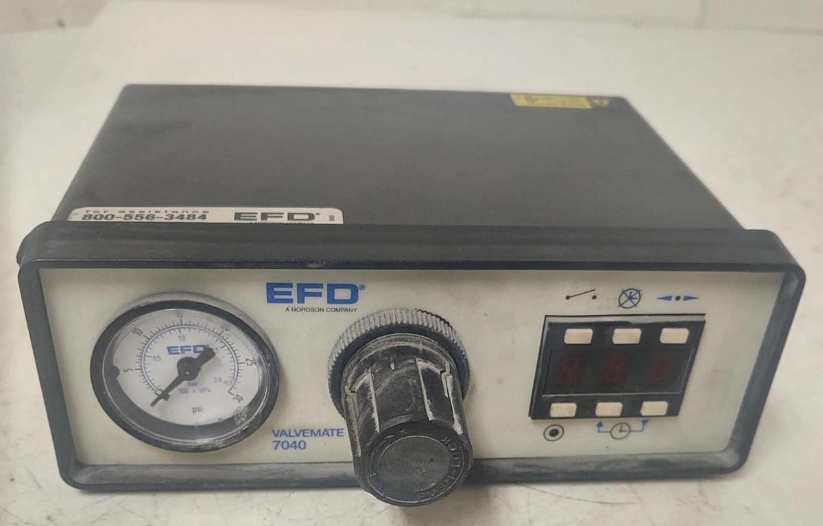 Used 🔥 EFD Nordson Company 7040 Spray Valve Mate Controller NO Bracket
