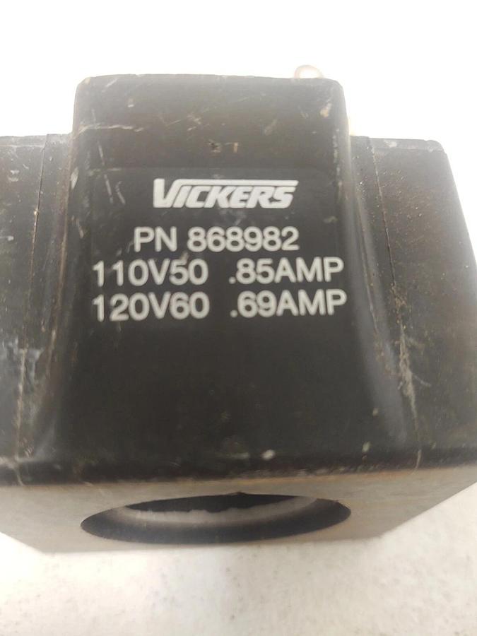 Used 🔥 (2PCS Lot) Vickers 868982 Coil, D05 Replacement Coils 110/120VAC