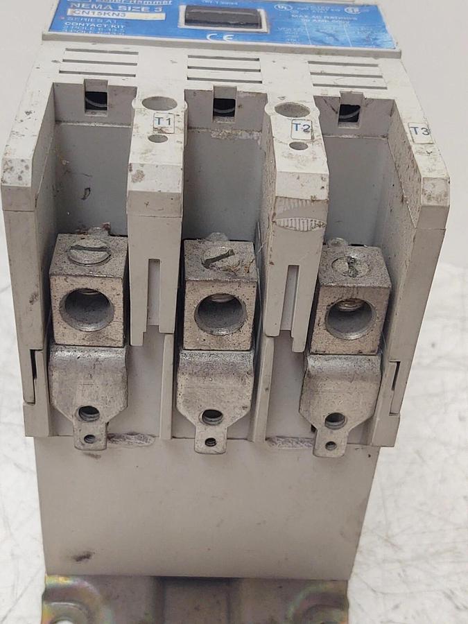 Used 🔥 TESTED Cutler Hammer Contactor CN15KN3 90 Amps 600 V NEMA Size 3 120V Coil