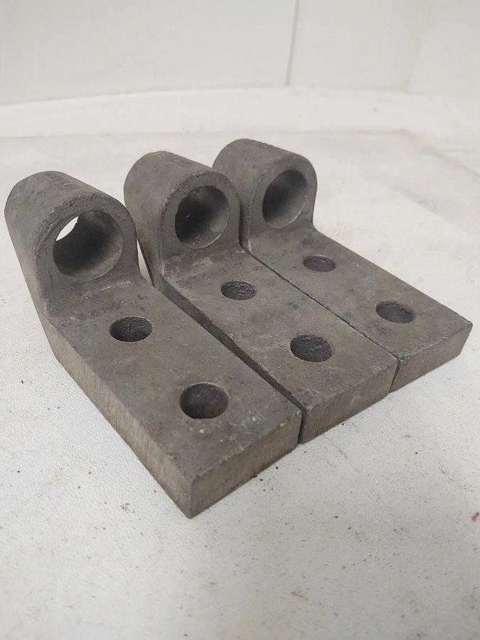 🔥(3 PCS Lot) ALCOA 1524  B3689-7 CABLE CONNECTOR ALUMINUM HEAVY GAUGE