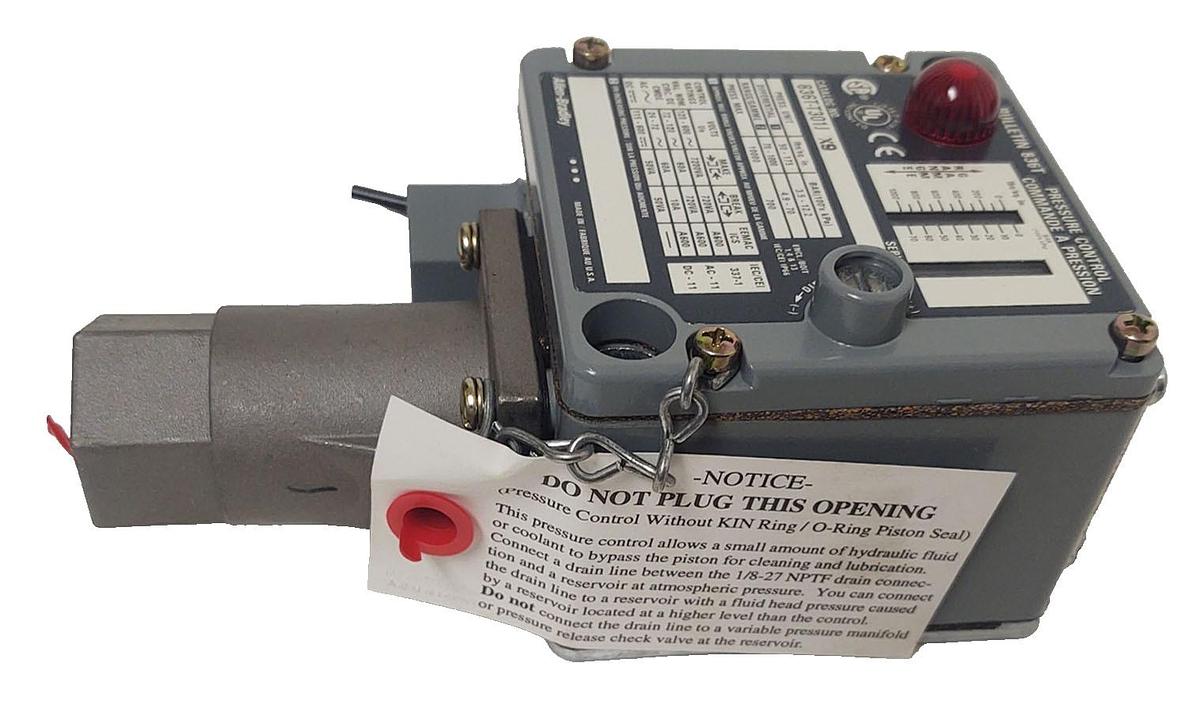 🔥NEW ALLEN BRADLEY 836T-T301JX9 PRESSURE CONTROL SER. A 70-1000PSI