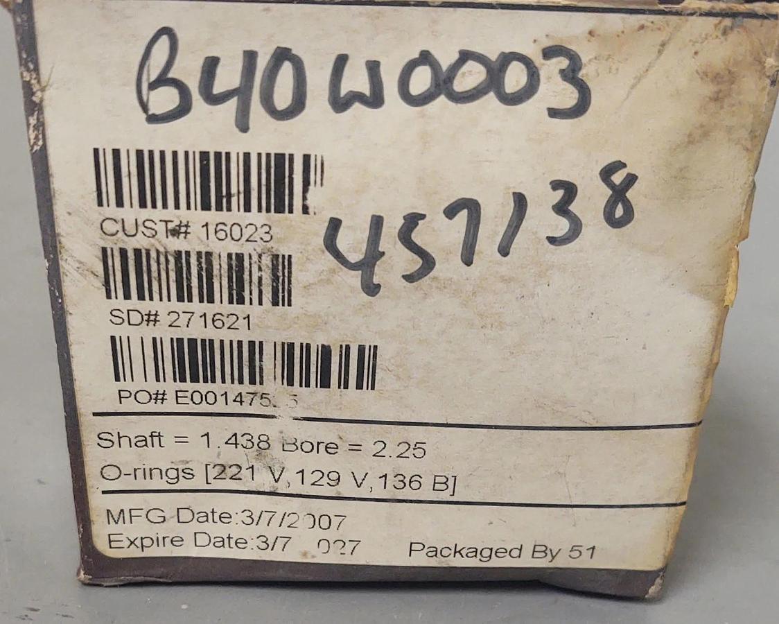 🔥Inpro Seal Bearing Isolator 1900-A-P0041-0 Shaft 1.438 Bore 2.225