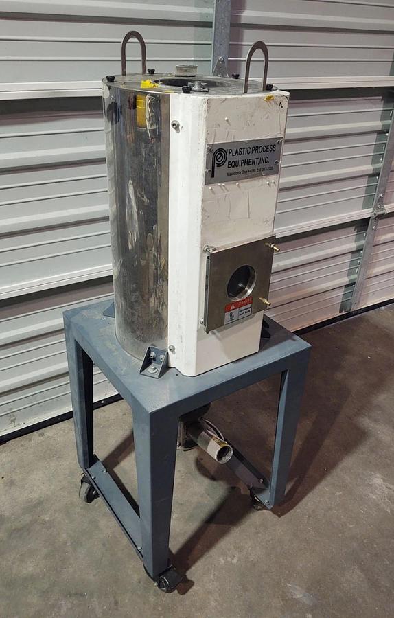 Used 🔥PPE Drying Hopper with Cart Plastic Process Equipment #1