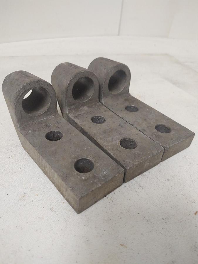 🔥(3 PCS Lot) ALCOA 1524  B3689-7 CABLE CONNECTOR ALUMINUM HEAVY GAUGE