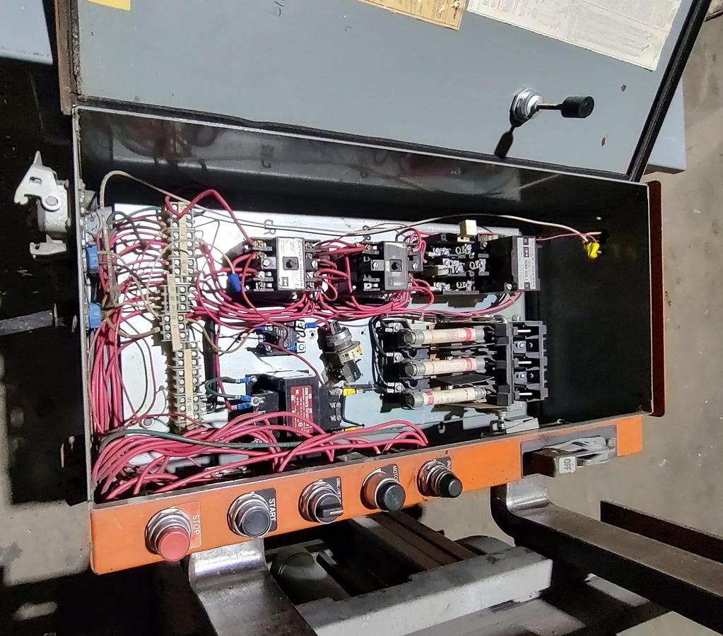 Used Cutler Hammer Motor Starter Disconnect Enclosure with Control Transformer