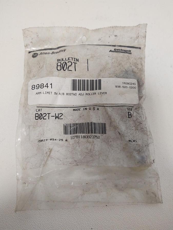 đŸ”¥Allen-Bradley 802T-W2 Limit Switch Arm
