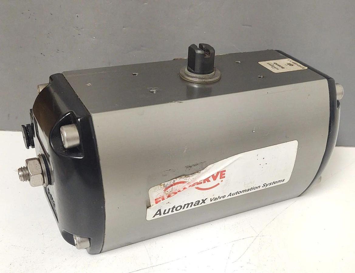 Used 🔥 FLOWSERVE B085D PNEUMATIC VALVE ACTUATOR with Solenoid Valve Nice