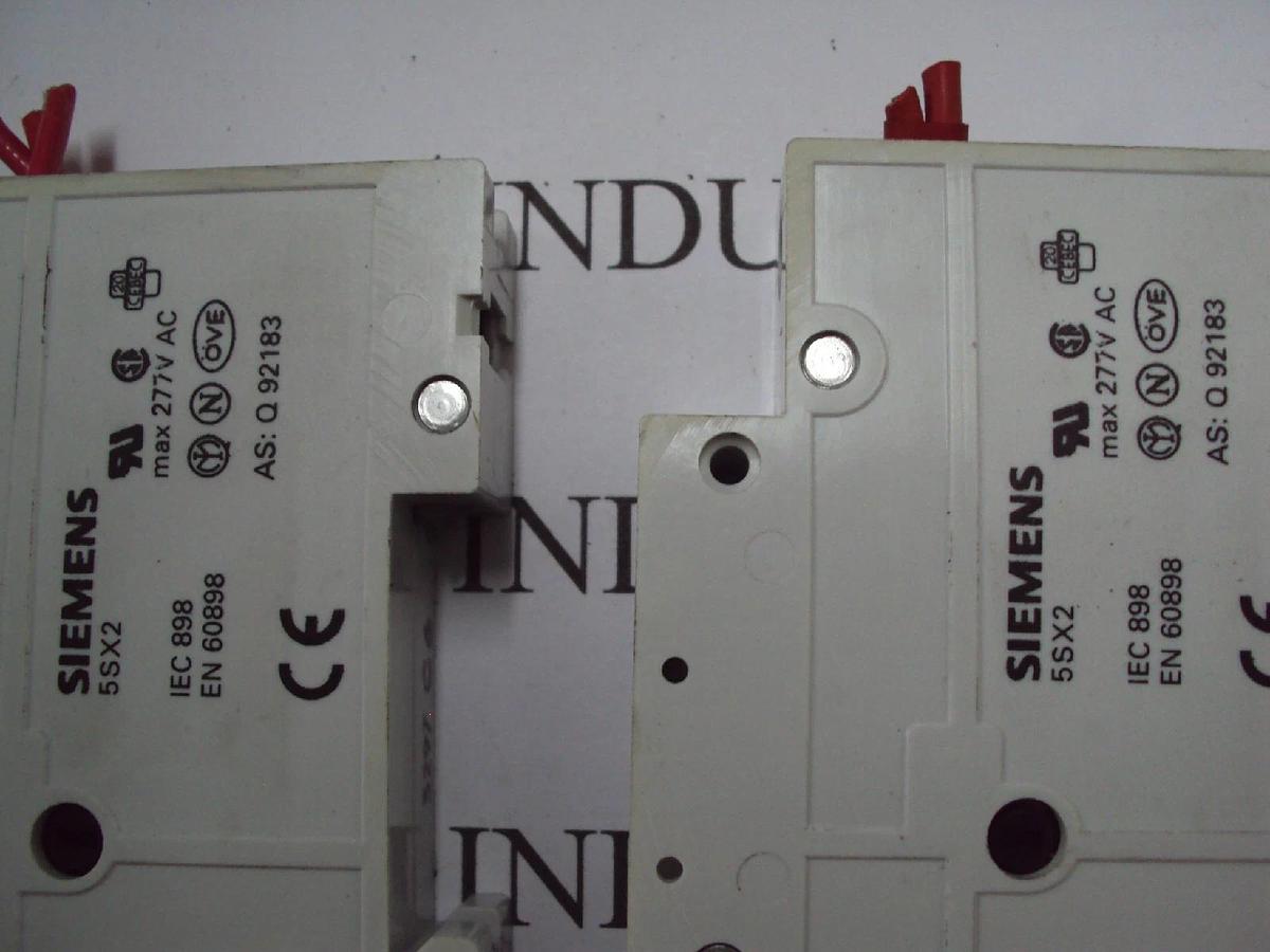 Used 2 Siemens 5SX21 Circuit Breaker 5SX2 230/400V