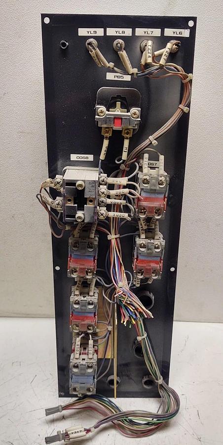 Used Mitsubishi MJ-2 Plastic Injection Molding Machine Operator Control Switch Panel