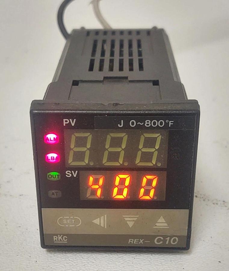 Used 🔥 (3 PCS LOT) RKC-REX-C10 Temperature Controllers PID