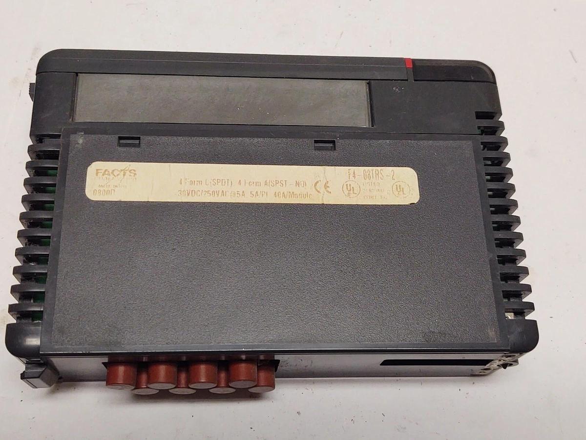 Used DIRECT LOGIC FACTS ENGINEERING F4-08TRS-2 OUTPUT MODULE RELAY