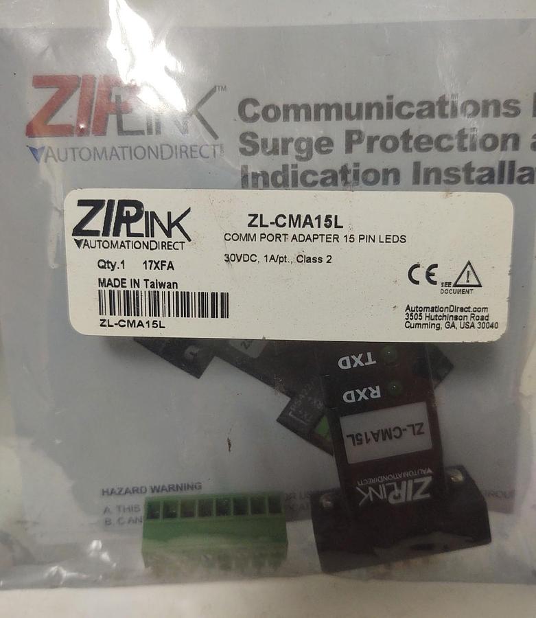 🔥(QTY 2) AUTOMATION DIRECT ZL-CMA15L / ZLCMA15L (BRAND NEW)