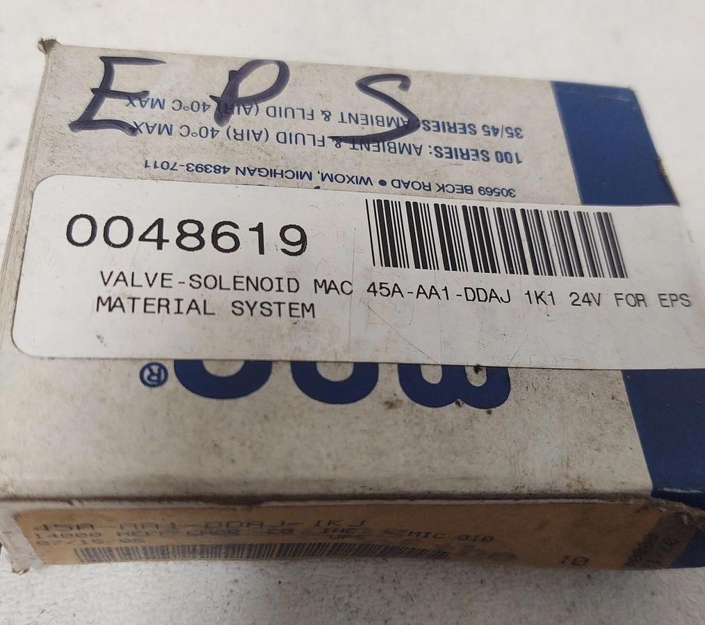 🔥 New MAC VALVES 45A-AA1-DDAJ-1KD 24V Coil