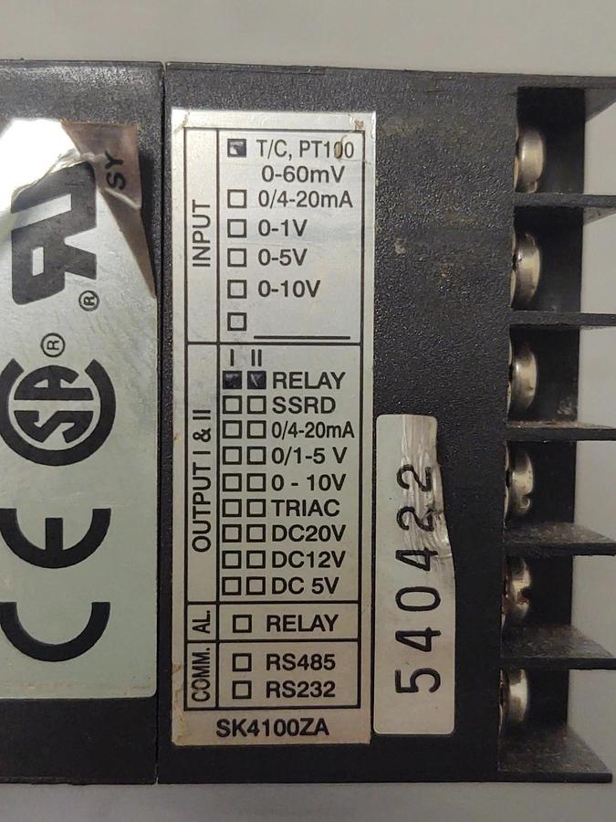 Used 🔥FUTURE DESIGN CONTROLS INC FDC9100ZB PID TEMPERATURE TC/RTD DUAL RELAY