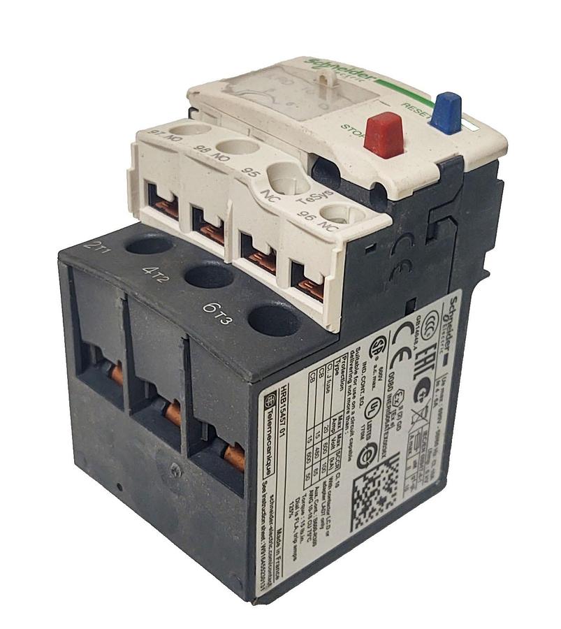 🔥NEW Schneider Electric LRD10 Thermal Overload Relay - 4 to 6 AMPS