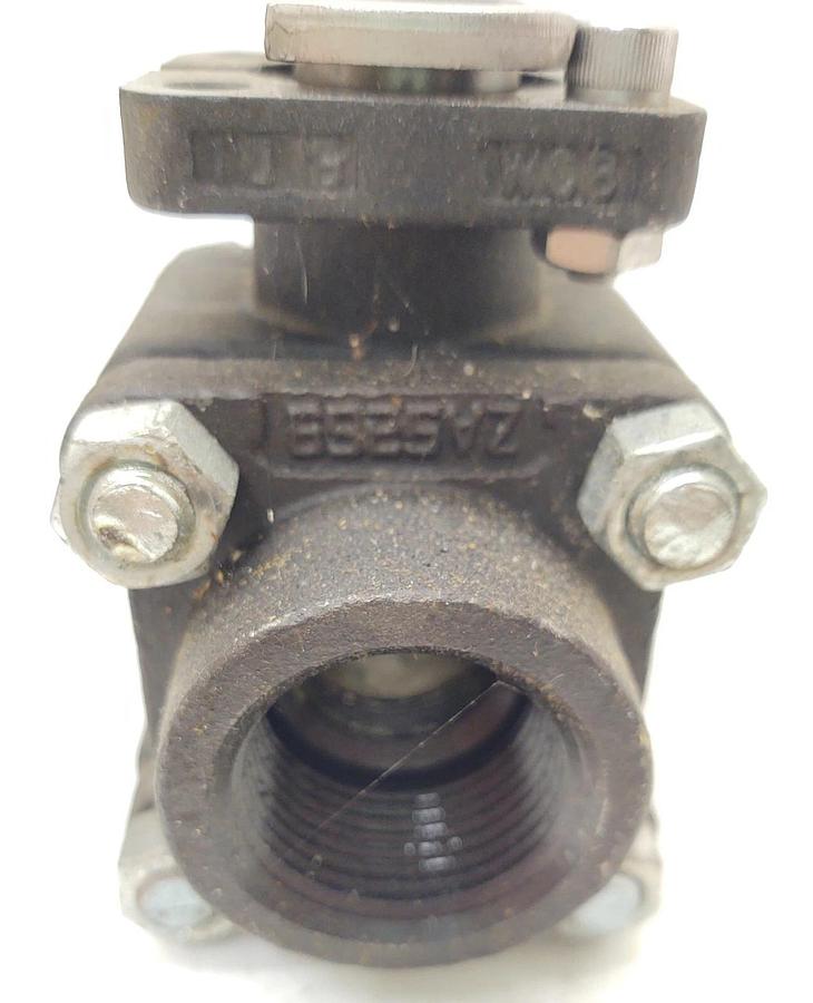 🔥 NEW KF Contromatics 1" NPT WCB Ball Valve 7A5300 ZA5269