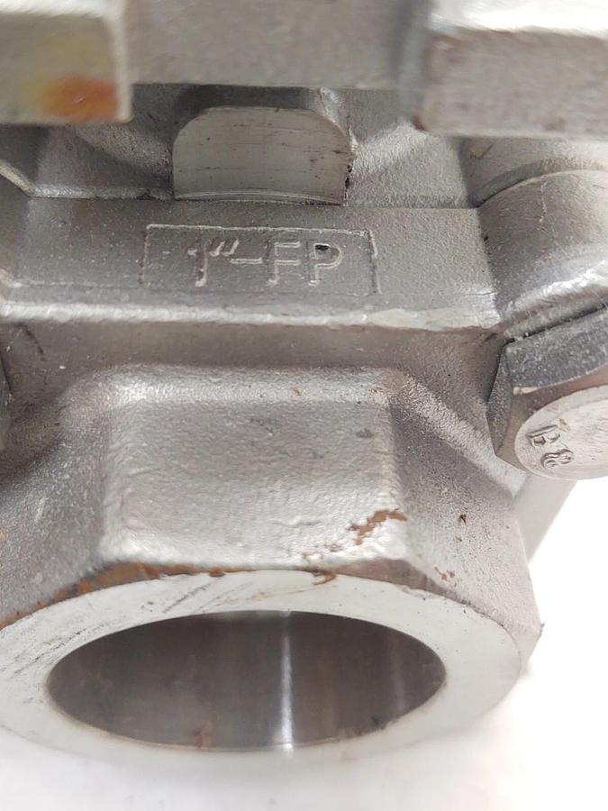 🔥 Flow-Tek STAINLESS BALL VALVE 1" FP WELD SOCKET CF8M 2200 CWP