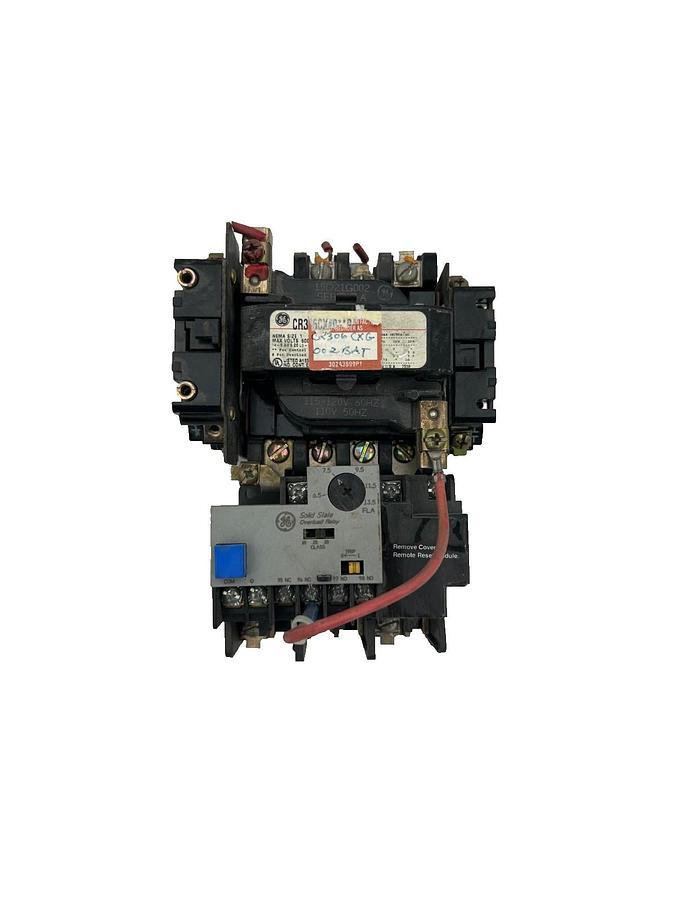 Used 🔥TESTED GE CR306E000AQA Motor Starter Contactor Size 3 120V Coil 600V 3PH