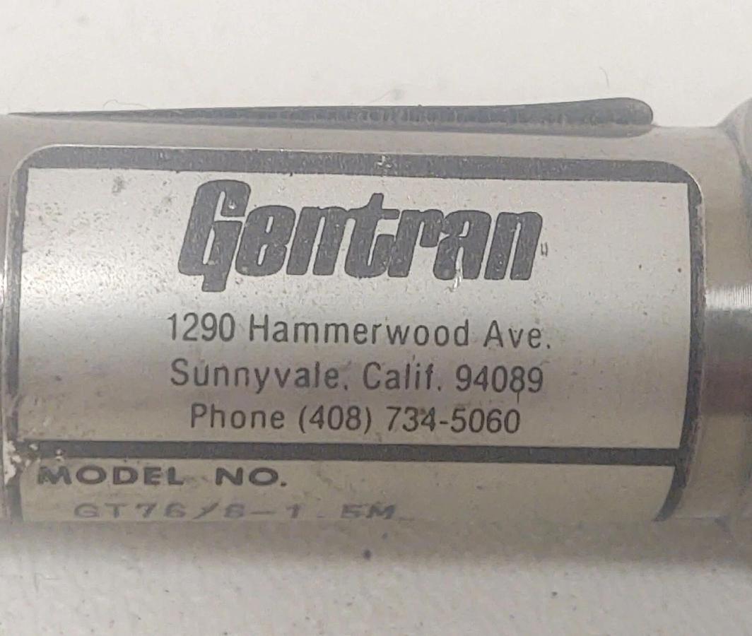 Used 🔥 Gentran GT76/6-1.5M Pressure Transducer Transmitter Range 0-1500 PSI