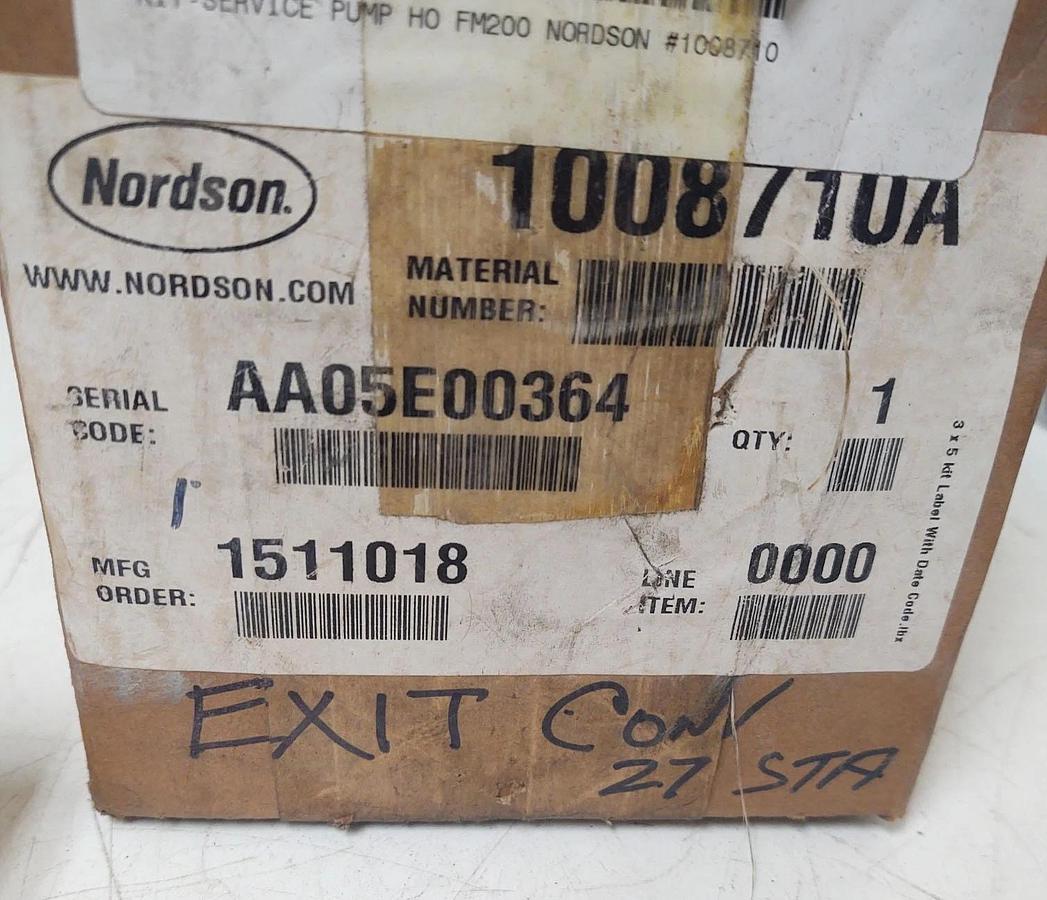 Used 🔥Nordson AA05G00371 Pump Kit