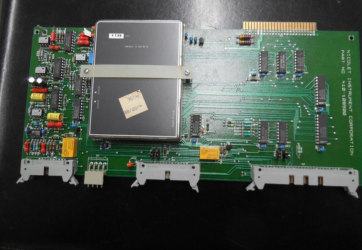Nicolet Part No. 410-108900 Board PCB No. 29-2-91955 Model No. Z80170