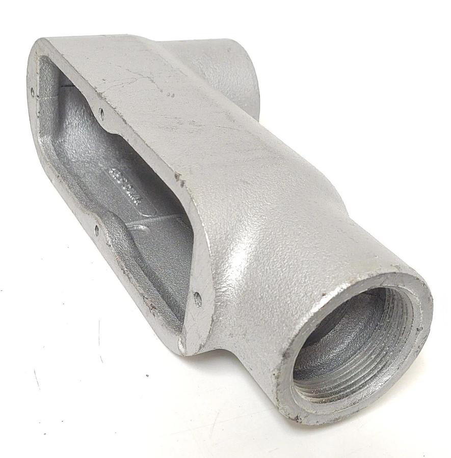 🔥 (2 NEW Crouse-Hinds 1-1/2 Inch Form 8 Conduit Outlet Body 2 Piece Set LB58