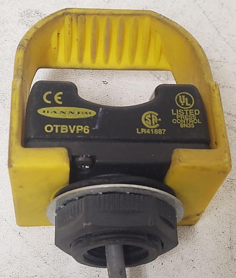 Used 🔥Banner OTBVP6 Optical Touch Button Safety Switch Sensor