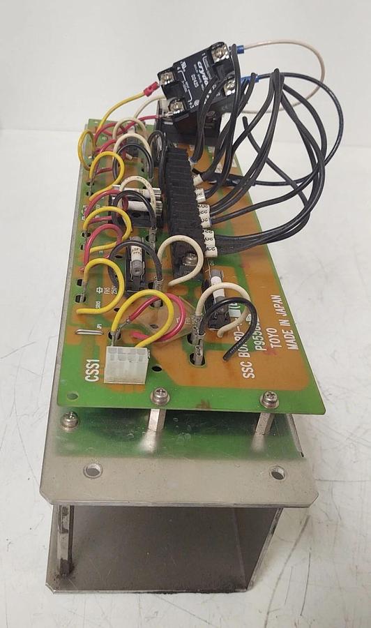 Used Toyo P955862 Mitsubishi Heating Band SSR Driver Module Plastic Molding Machine
